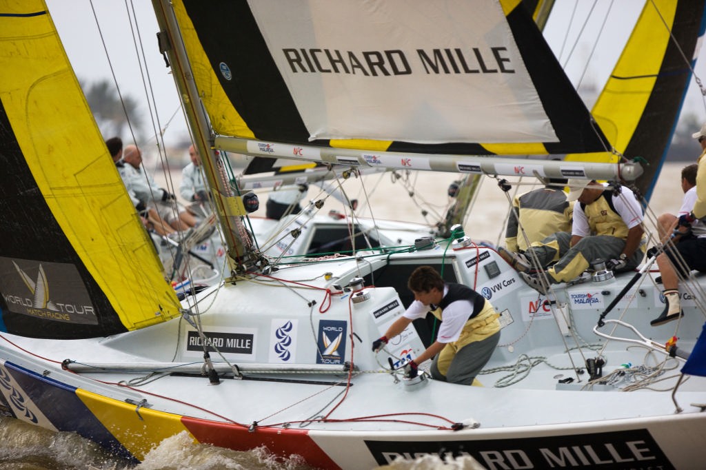 2008 Monsoon Cup. Peter Gilmour and Sebastien Col (Saturday the 6th December 2008). <br />
 © Sander van der Borch - SubZero Images http://www.subzeroimages.com